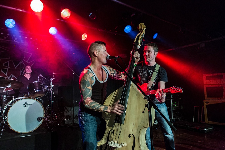 The Swampys @ Old School Rockabilly Psychosis Night Trix, picture 4, photographed by Edwin Houdevelt - FrontView Magazine
