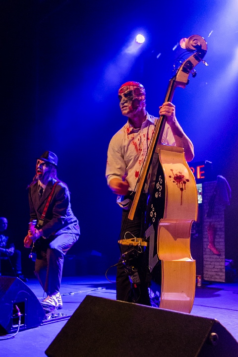 Banane Metalik @ Old School Rockabilly Psychosis Night Trix, picture 7, photographed by Edwin Houdevelt - FrontView Magazine