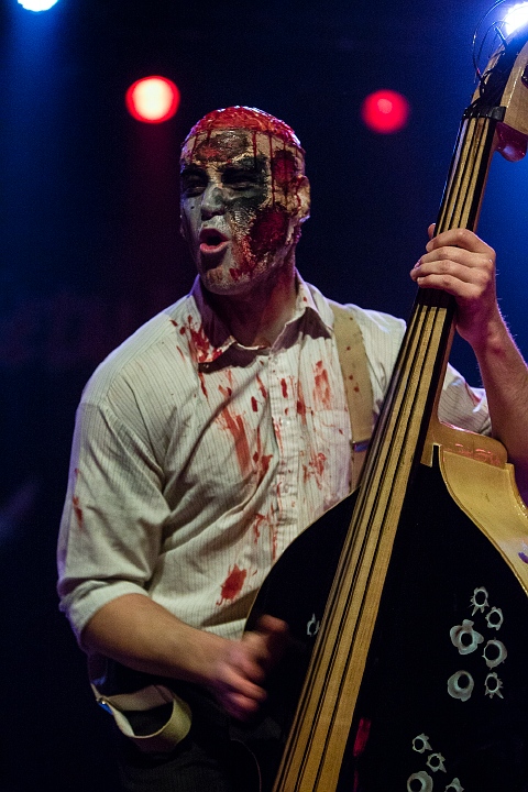 Banane Metalik @ Old School Rockabilly Psychosis Night Trix, picture 8, photographed by Edwin Houdevelt - FrontView Magazine