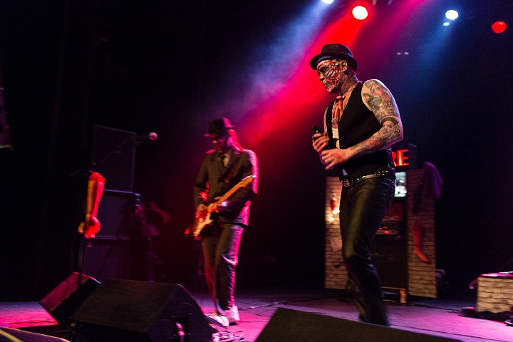 Banane Metalik @ Old School Rockabilly Psychosis Night Trix, picture 11, photographed by Edwin Houdevelt - FrontView Magazine
