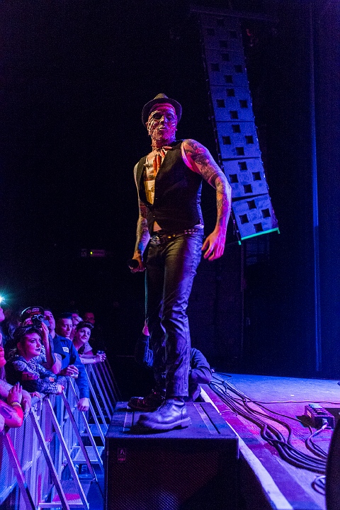 Banane Metalik @ Old School Rockabilly Psychosis Night Trix, picture 31, photographed by Edwin Houdevelt - FrontView Magazine