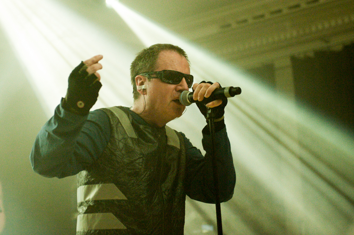 Front 242 @ De Casino, picture 20, photographed by Davy Vissers - FrontView Magazine