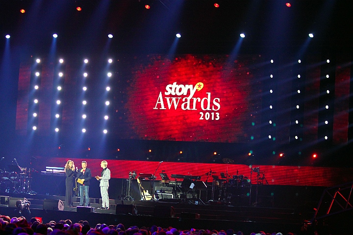 Story Awards 2013 @ Ethias Arena Hasselt, picture 1, photographed by Heidi Elen - FrontView Magazine