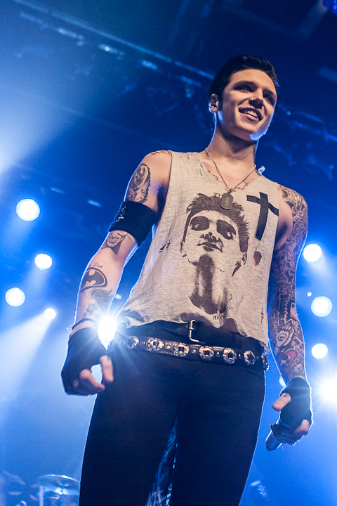 Black Veil Brides @ Trix, picture 15, photographed by Dorien Goetschalckx - FrontView Magazine