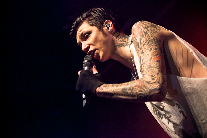 Black Veil Brides @ Trix, picture 25, photographed by Dorien Goetschalckx - FrontView Magazine