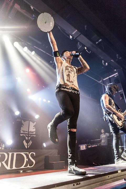 Black Veil Brides @ Trix, picture 27, photographed by Dorien Goetschalckx - FrontView Magazine