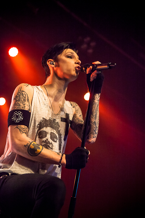 Black Veil Brides @ Trix, picture 29, photographed by Dorien Goetschalckx - FrontView Magazine