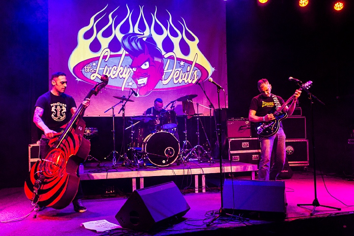 Lucky Devils @ De Pit, foto 2, foto's door Edwin Houdevelt - FrontView Magazine