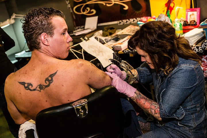 East Flanders Tattoo Convention 10th Edition, picture 13, photographed by Edwin Houdevelt - FrontView Magazine