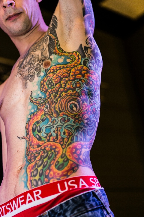 East Flanders Tattoo Convention 10th Edition, picture 42, photographed by Edwin Houdevelt - FrontView Magazine