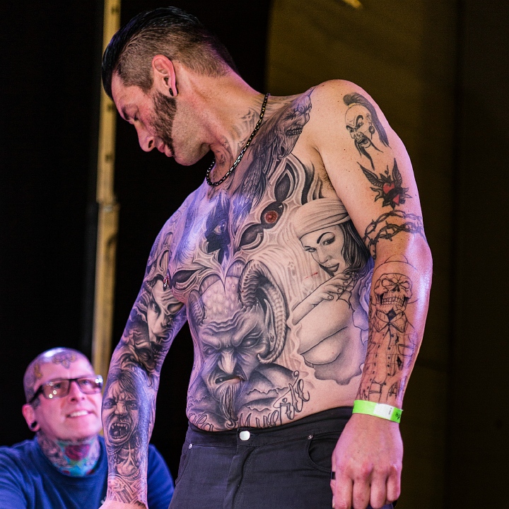 East Flanders Tattoo Convention 10th Edition, picture 51, photographed by Edwin Houdevelt - FrontView Magazine