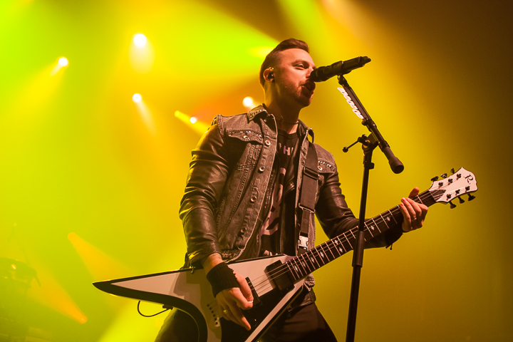 Bullet For My Valentine @ Ancienne Belgique, picture 2, photographed by Dorien Goetschalckx - FrontView Magazine