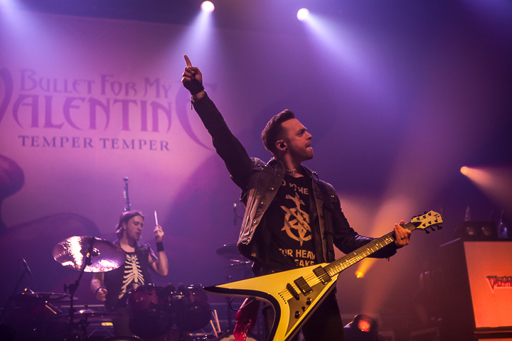 Bullet For My Valentine @ Ancienne Belgique, picture 11, photographed by Dorien Goetschalckx - FrontView Magazine