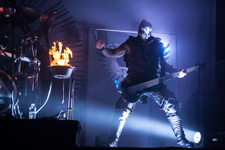 Behemoth @ Trix, foto 1, foto's door Dorien Goetschalckx - FrontView Magazine