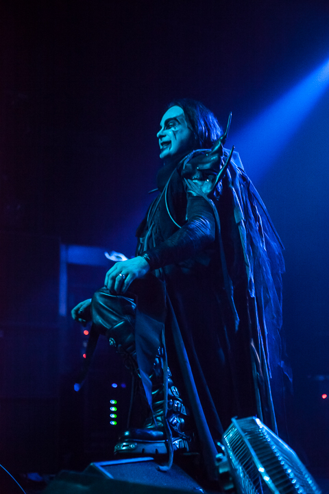 Cradle Of Filth @ Trix, foto 1, foto's door Dorien Goetschalckx - FrontView Magazine