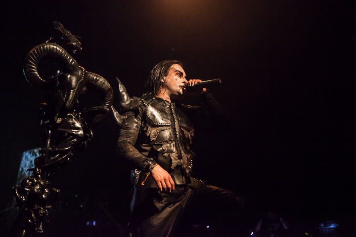 Cradle Of Filth @ Trix, foto 4, foto's door Dorien Goetschalckx - FrontView Magazine