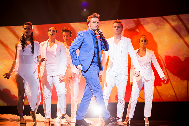 Eurosong 2014 - Halve finale I @ Videohouse - Studio 7, picture 13, photographed by Elke Briers - FrontView Magazine