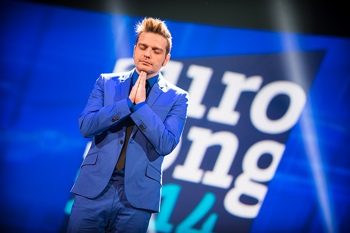 Eurosong 2014 - Halve finale I @ Videohouse - Studio 7, picture 27, photographed by Elke Briers - FrontView Magazine