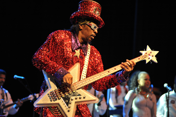 Bootsy Collins @ Ancienne Belgique, picture 8, photographed by Gunther Moens - FrontView Magazine