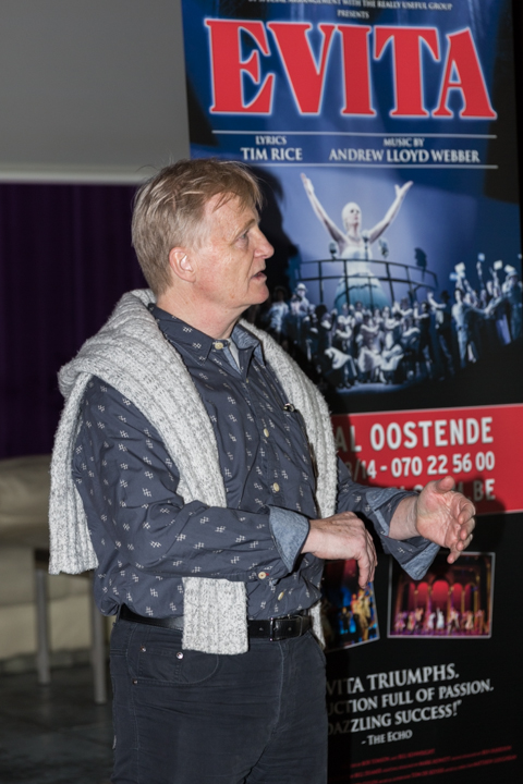 Evita - Persconferentie @ Kursaal Oostende - Lounge, picture 9, photographed by Guy Danneels - FrontView Magazine