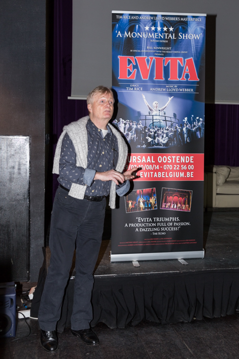 Evita - Persconferentie @ Kursaal Oostende - Lounge, picture 11, photographed by Guy Danneels - FrontView Magazine