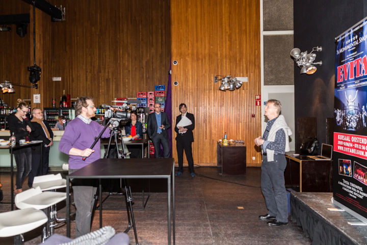 Evita - Persconferentie @ Kursaal Oostende - Lounge, picture 12, photographed by Guy Danneels - FrontView Magazine