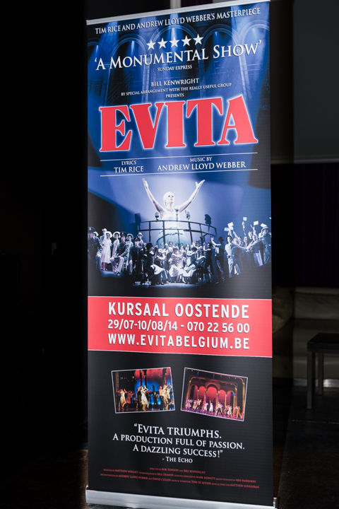 Evita - Persconferentie @ Kursaal Oostende - Lounge, picture 13, photographed by Guy Danneels - FrontView Magazine