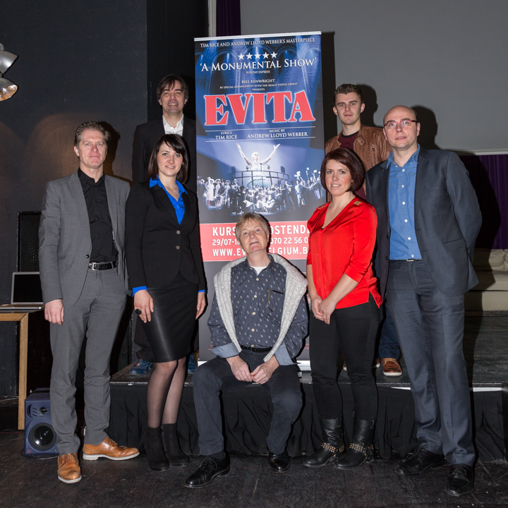 Evita - Persconferentie @ Kursaal Oostende - Lounge, picture 18, photographed by Guy Danneels - FrontView Magazine