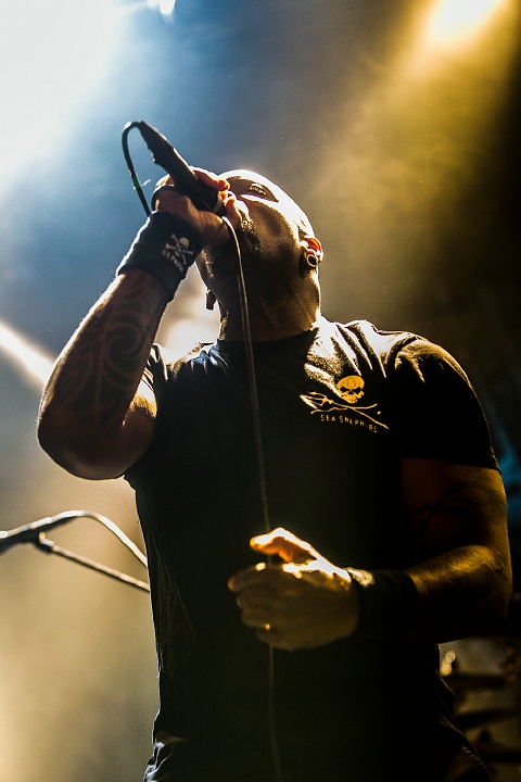 Sepultura @ Trix, foto 1, foto's door Edwin Houdevelt - FrontView Magazine