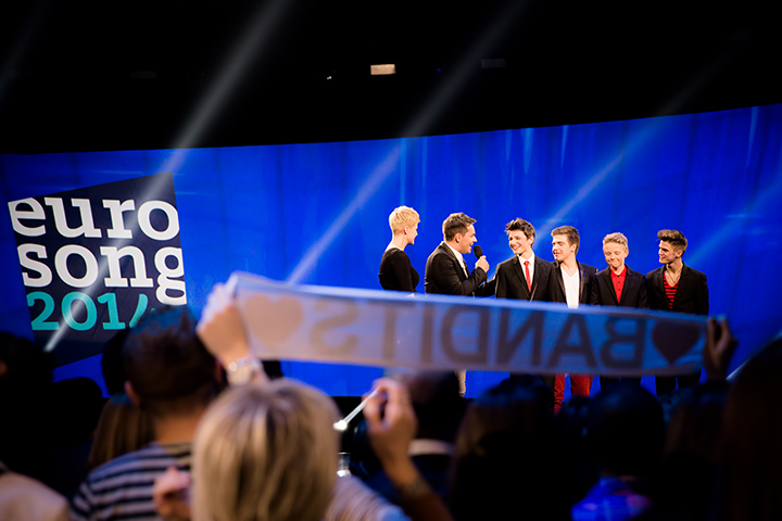 Eurosong 2014 - Halve finale III @ Videohouse - Studio 7, picture 32, photographed by Elke Briers - FrontView Magazine