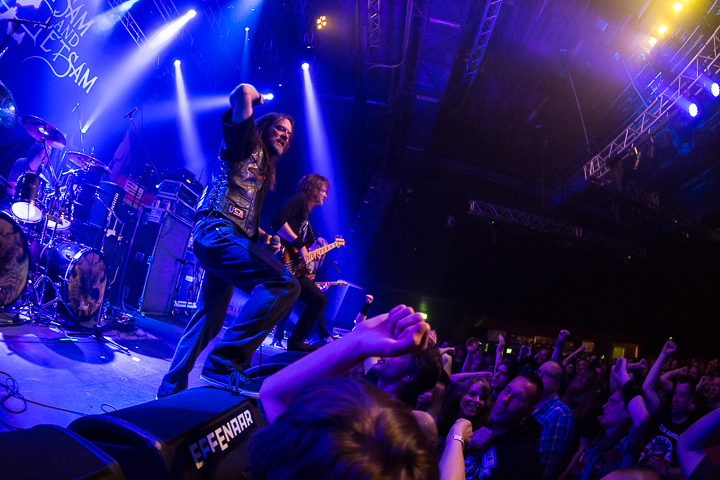 Flotsam & Jetsam @ Effenaar, foto 19, foto's door Dorien Goetschalckx - FrontView Magazine