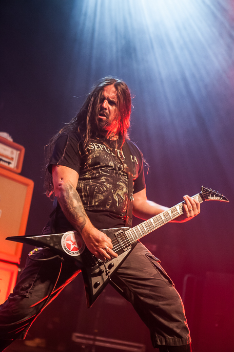 Sepultura @ Effenaar, picture 13, photographed by Dorien Goetschalckx - FrontView Magazine