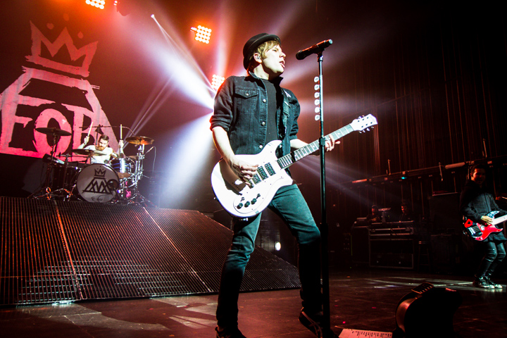 Fall Out Boy @ Ancienne Belgique, picture 2, photographed by Tom Stessens - FrontView Magazine