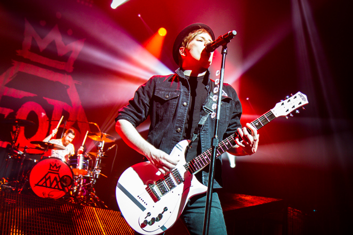 Fall Out Boy @ Ancienne Belgique, picture 16, photographed by Tom Stessens - FrontView Magazine