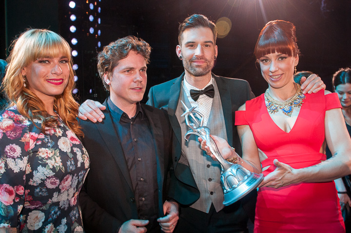 De Nacht Van de Vlaamse Televisiesterren: winnaars @ Ethias Theater Hasselt, picture 10, photographed by Dimitri Vanlommel - FrontView Magazine