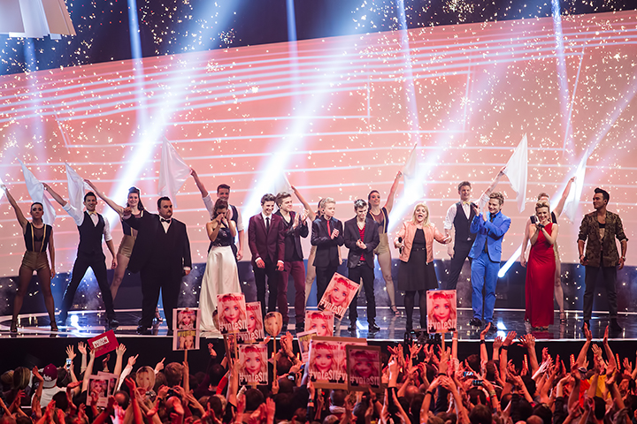 Eurosong 2014 - Finale @ Sportpaleis, foto 3, foto's door Elke Briers - FrontView Magazine