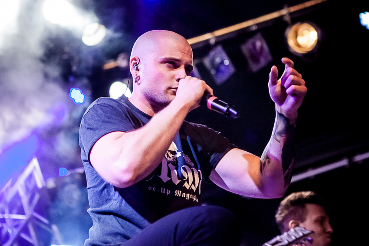 Smash Into Pieces @ Zeche, foto 2, foto's door Dorien Goetschalckx - FrontView Magazine