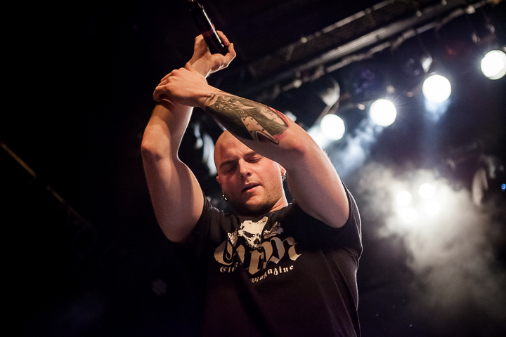 Smash Into Pieces @ Zeche, foto 8, foto's door Dorien Goetschalckx - FrontView Magazine
