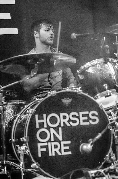 Horses On Fire Album Release 'Any Kind of Storm', picture 10, photographed by Koen Van der Haegen - FrontView Magazine
