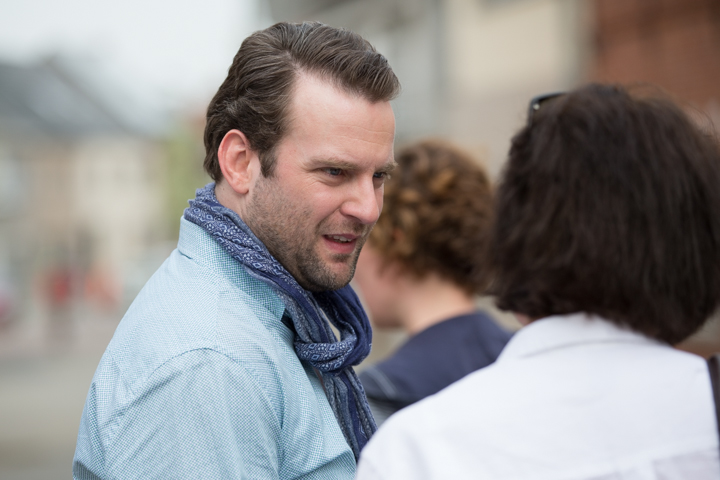 Setbezoek verfilming Brabançonne @ Mariekerke, picture 2, photographed by Guy Danneels - FrontView Magazine