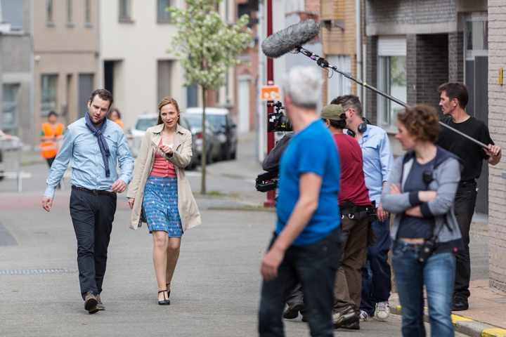Setbezoek verfilming Brabançonne @ Mariekerke, picture 4, photographed by Guy Danneels - FrontView Magazine