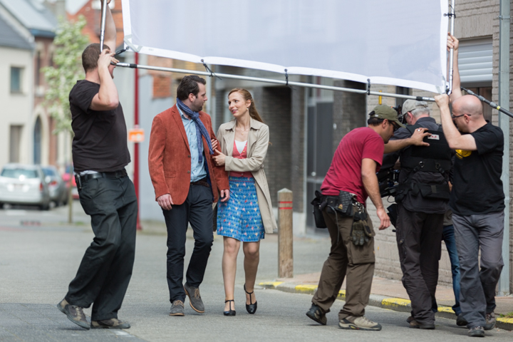 Setbezoek verfilming Brabançonne @ Mariekerke, picture 26, photographed by Guy Danneels - FrontView Magazine