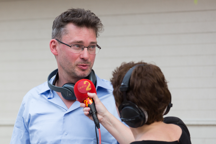 Setbezoek verfilming Brabançonne @ Mariekerke, picture 37, photographed by Guy Danneels - FrontView Magazine