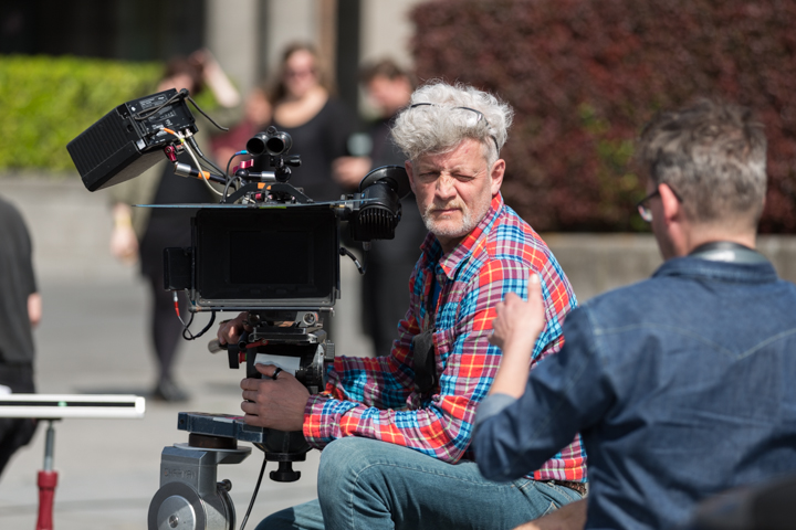 Setbezoek verfilming Brabançonne @ Expo Brussel Paleis 5, picture 19, photographed by Guy Danneels - FrontView Magazine