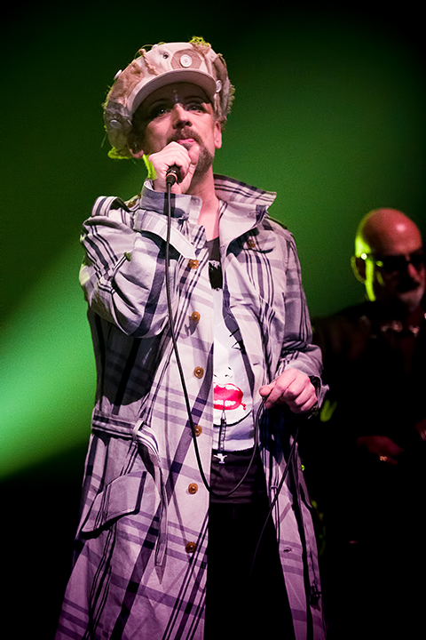 Boy George @ Ancienne Belgique, picture 1, photographed by Elke Briers - FrontView Magazine