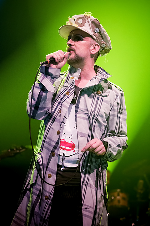 Boy George @ Ancienne Belgique, picture 2, photographed by Elke Briers - FrontView Magazine