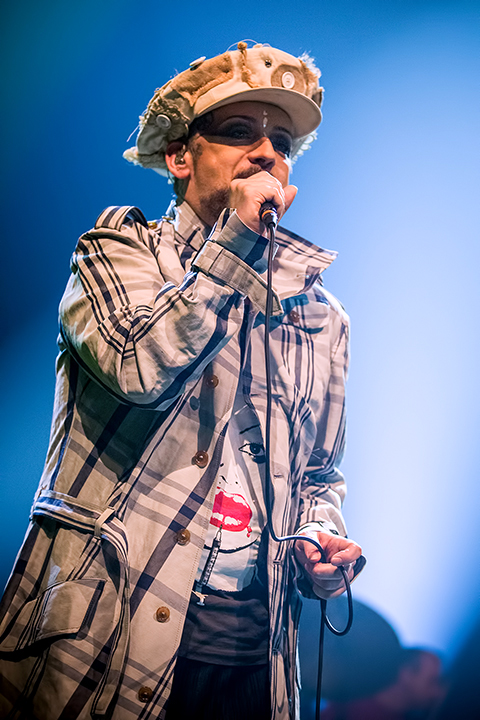 Boy George @ Ancienne Belgique, picture 3, photographed by Elke Briers - FrontView Magazine