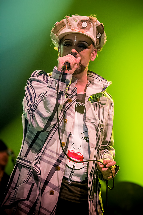 Boy George @ Ancienne Belgique, picture 4, photographed by Elke Briers - FrontView Magazine