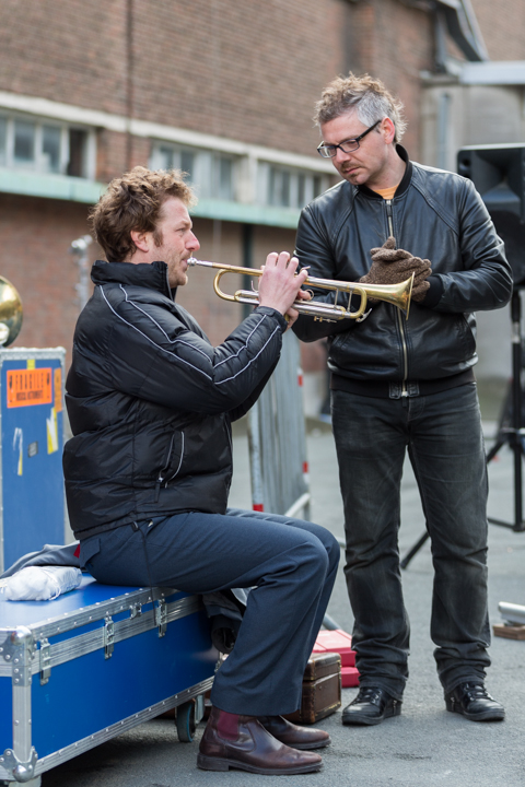 Setbezoek verfilming Brabançonne @ Expo Brussel Paleis 5, picture 31, photographed by Guy Danneels - FrontView Magazine