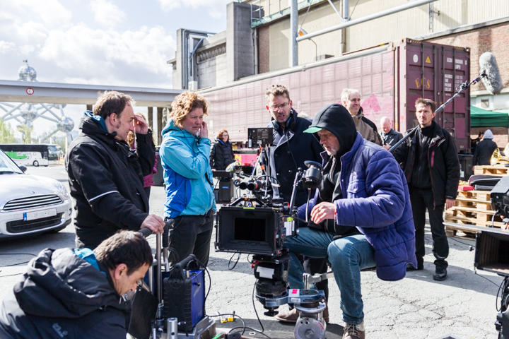 Setbezoek verfilming Brabançonne @ Expo Brussel Paleis 5, picture 44, photographed by Guy Danneels - FrontView Magazine